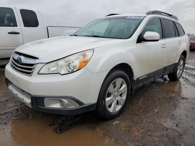 4S4BRDKC7B2404591 - 2011 SUBARU OUTBACK 3.6R LIMITED WHITE photo 1