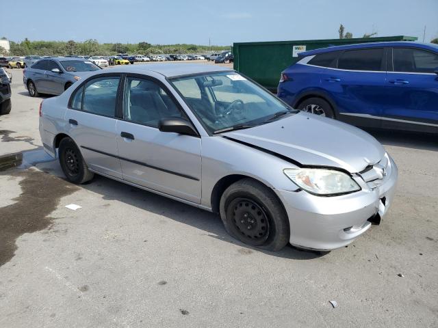 2HGES16314H553606 - 2004 HONDA CIVIC DX VP SILVER photo 4
