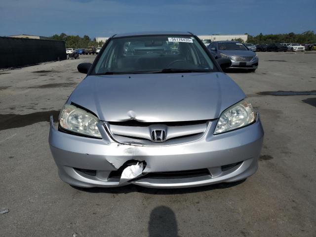2HGES16314H553606 - 2004 HONDA CIVIC DX VP SILVER photo 5