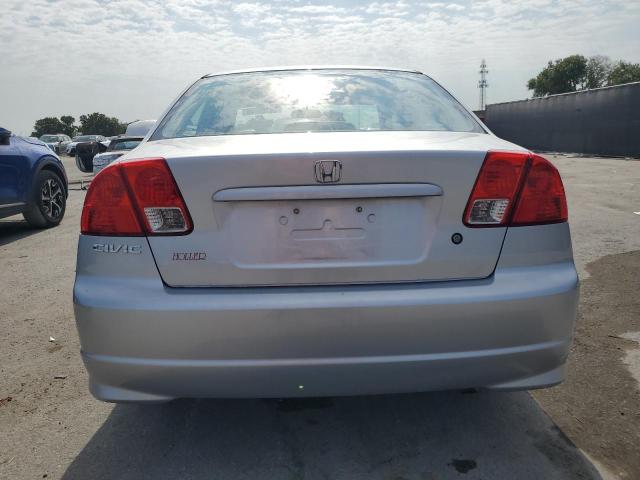 2HGES16314H553606 - 2004 HONDA CIVIC DX VP SILVER photo 6