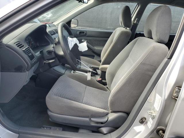 2HGES16314H553606 - 2004 HONDA CIVIC DX VP SILVER photo 7