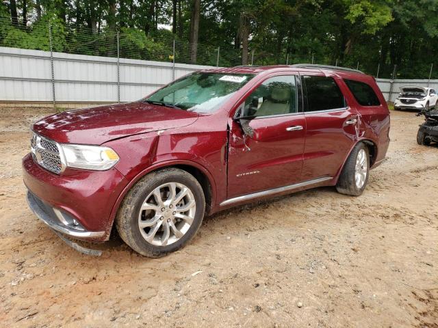 1C4RDHEG8GC466588 - 2016 DODGE DURANGO CITADEL MAROON photo 1