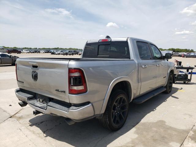 1C6SRFJT6MN522061 - 2021 RAM 1500 LARAMIE SILVER photo 4