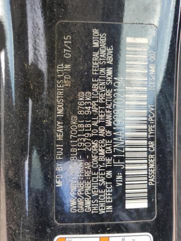 JF1ZNAA19G8702194 - 2016 TOYOTA SCION FR-S BLACK photo 13