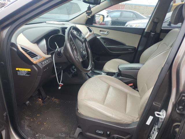 5XYZUDLB6DG048957 - 2013 HYUNDAI SANTA FE S TAN photo 7