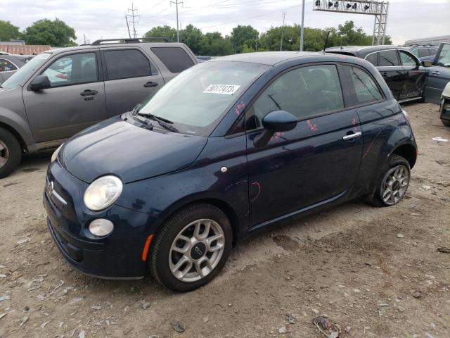 3C3CFFAR3DT747357 - 2013 FIAT 500 POP BLUE photo 1