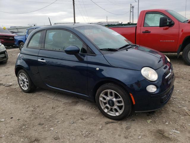 3C3CFFAR3DT747357 - 2013 FIAT 500 POP BLUE photo 4