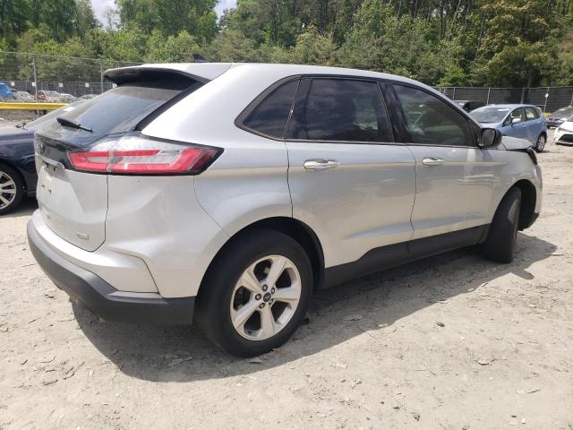 2FMPK3G92KBB20071 - 2019 FORD EDGE SE SILVER photo 3