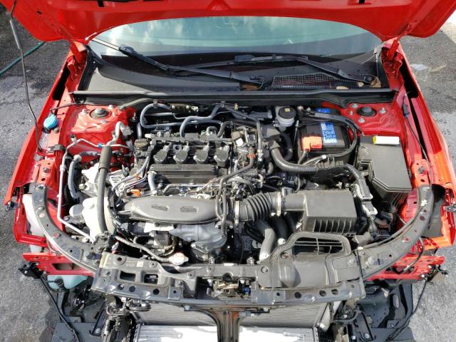 2HGFE1F99NH314323 - 2022 HONDA CIVIC TOURING RED photo 11