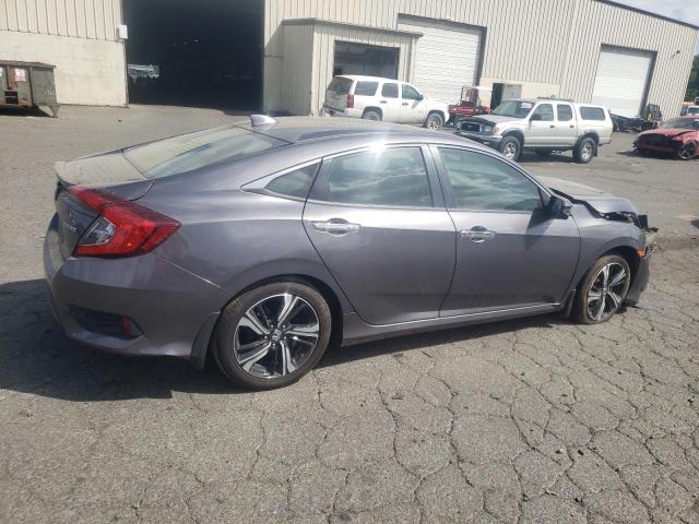 19XFC1F96HE201031 - 2017 HONDA CIVIC TOURING GRAY photo 3