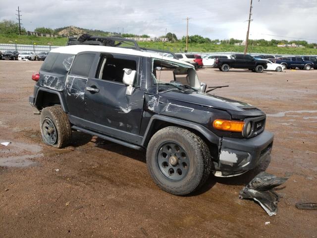 JTEBU11F580107106 - 2008 TOYOTA FJ CRUISER BLACK photo 4