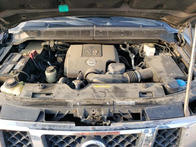 5N1BA0NF1CN600693 - 2012 NISSAN ARMADA SV GRAY photo 11