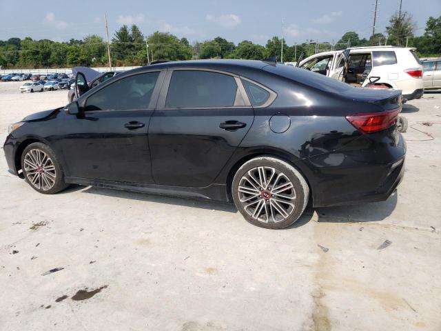 3KPF44ACXLE124996 - 2020 KIA FORTE GT BLACK photo 2