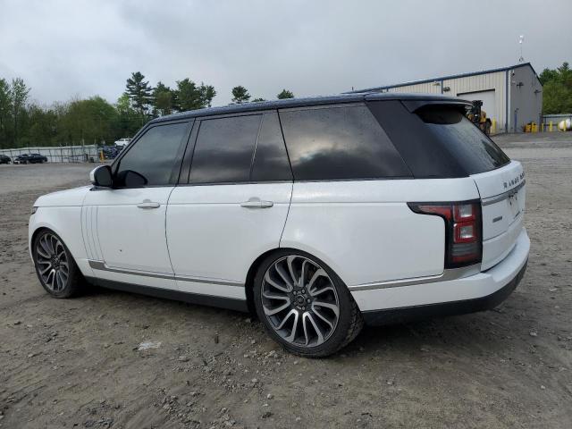 SALGV2TF0EA176021 - 2014 LAND ROVER RANGE ROVE AUTOBIOGRAPHY WHITE photo 2