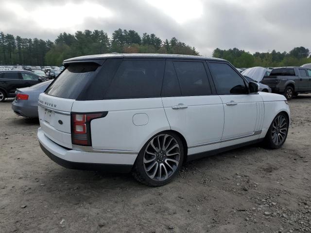 SALGV2TF0EA176021 - 2014 LAND ROVER RANGE ROVE AUTOBIOGRAPHY WHITE photo 3