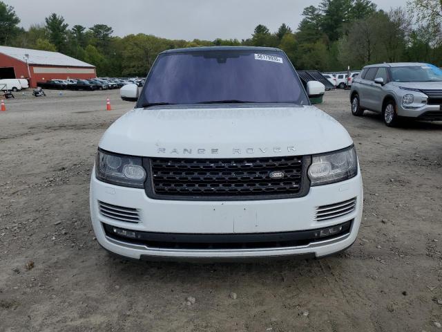 SALGV2TF0EA176021 - 2014 LAND ROVER RANGE ROVE AUTOBIOGRAPHY WHITE photo 5