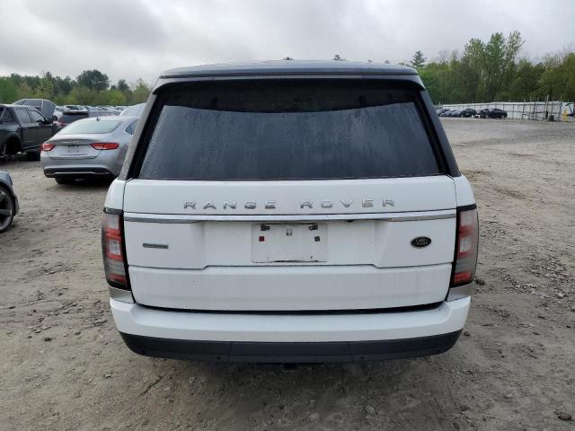 SALGV2TF0EA176021 - 2014 LAND ROVER RANGE ROVE AUTOBIOGRAPHY WHITE photo 6