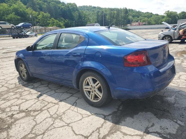 1C3CDZCB5DN556773 - 2013 DODGE AVENGER SXT BLUE photo 2