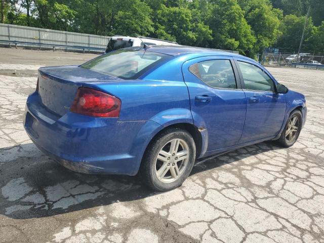 1C3CDZCB5DN556773 - 2013 DODGE AVENGER SXT BLUE photo 3