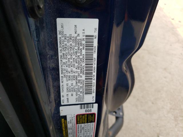 5TEUU42N28Z554092 - 2008 TOYOTA TACOMA ACCESS CAB ლურჯი ფოტო 13