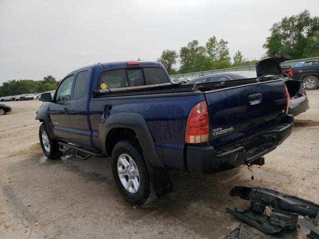 5TEUU42N28Z554092 - 2008 TOYOTA TACOMA ACCESS CAB ლურჯი ფოტო 2