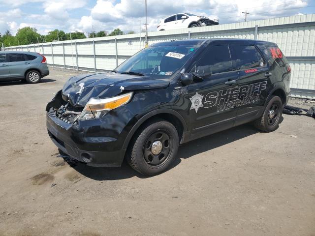 1FM5K8AR6EGA38600 - 2014 FORD EXPLORER POLICE INTERCEPTOR 黑色 照片 1