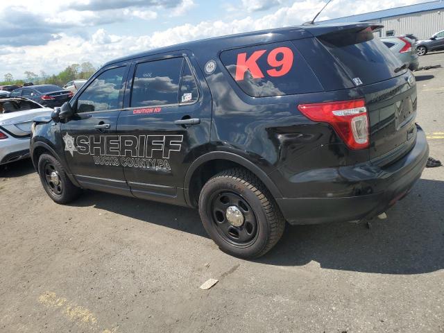 1FM5K8AR6EGA38600 - 2014 FORD EXPLORER POLICE INTERCEPTOR 黑色 照片 2