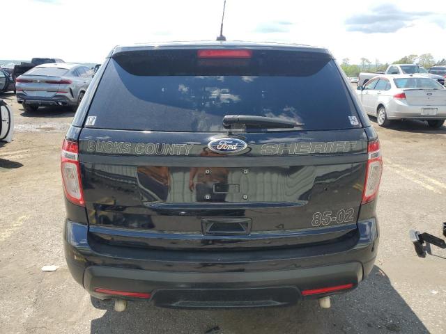 1FM5K8AR6EGA38600 - 2014 FORD EXPLORER POLICE INTERCEPTOR 黑色 照片 6