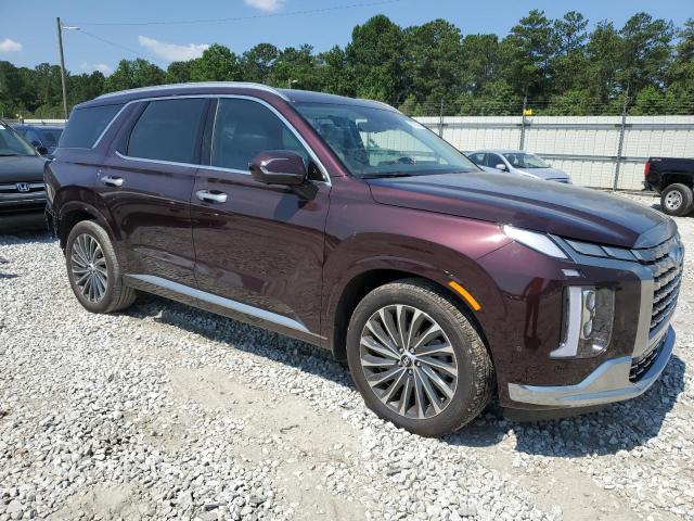 KM8R74GE4PU543233 - 2023 HYUNDAI PALISADE CALLIGRAPHY MAROON photo 4