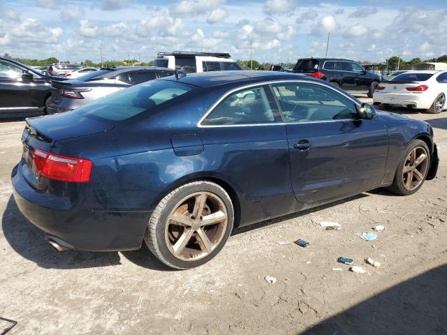 WAUDK78T99A040259 - 2009 AUDI A5 QUATTRO BLUE photo 3