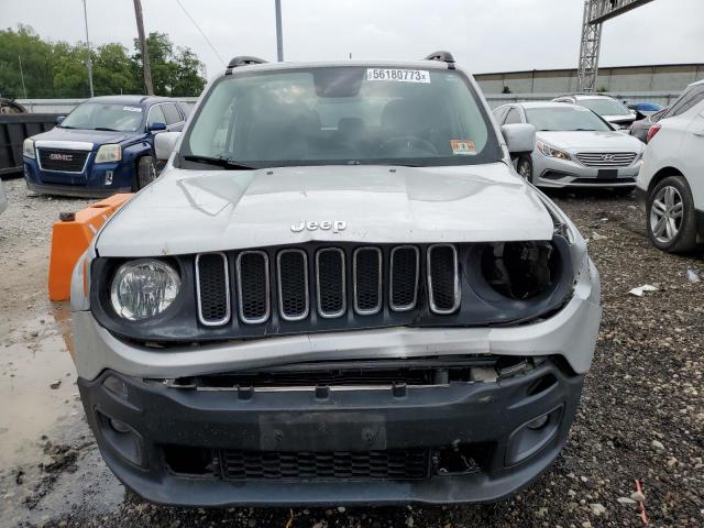 ZACCJBBT5GPE38286 - 2016 JEEP RENEGADE LATITUDE SILVER photo 5