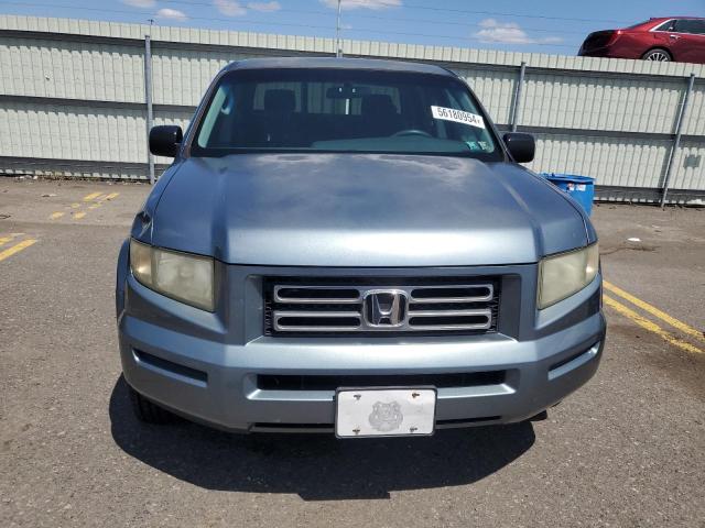 2HJYK16218H532601 - 2008 HONDA RIDGELINE RT GRAY photo 5