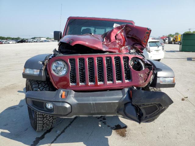 1C6JJTEG5NL125470 - 2022 JEEP GLADIATOR MOJAVE BURGUNDY photo 5