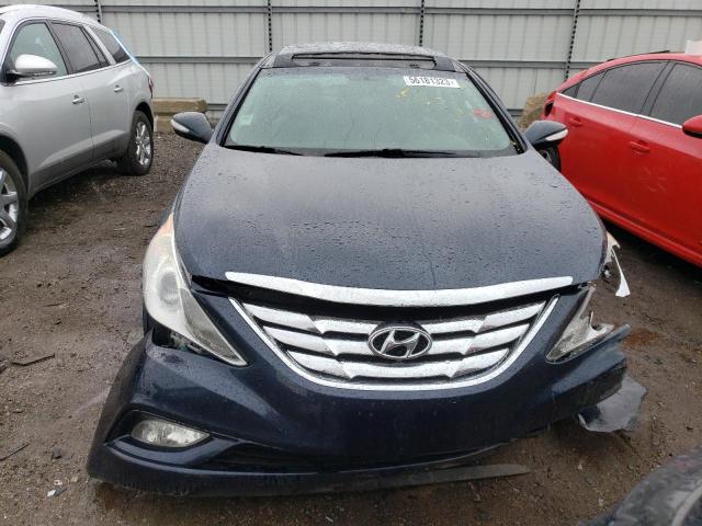 5NPEC4AC7DH681778 - 2013 HYUNDAI SONATA SE BLUE photo 5