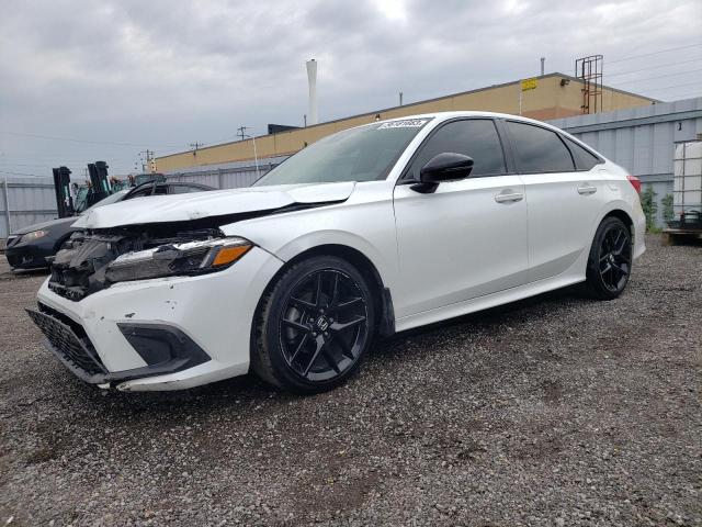 2HGFE2F57NH118643 - 2022 HONDA CIVIC SPORT 白色 照片 1