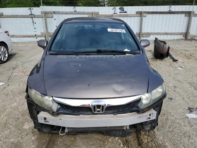 19XFA1F67AE049925 - 2010 HONDA CIVIC LX-S GRAY photo 5