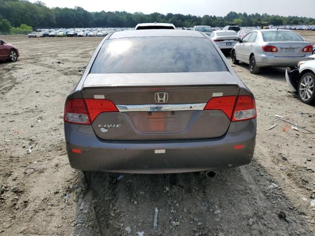 19XFA1F67AE049925 - 2010 HONDA CIVIC LX-S GRAY photo 6