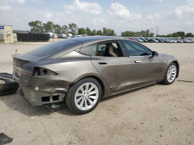 5YJSA1E27GF128303 - 2016 TESLA MODEL S BROWN photo 3