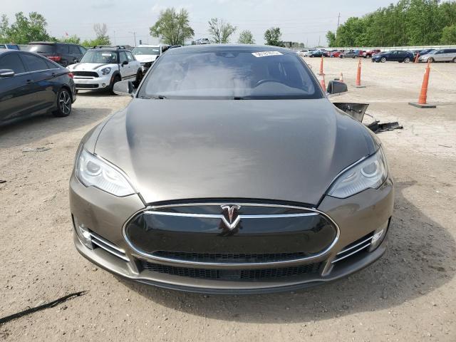 5YJSA1E27GF128303 - 2016 TESLA MODEL S BROWN photo 5