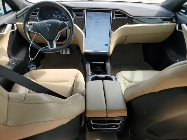 5YJSA1E27GF128303 - 2016 TESLA MODEL S BROWN photo 8