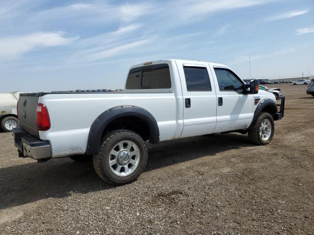 1FTWW31R68EB74516 - 2008 FORD F350 SRW SUPER DUTY WHITE photo 3