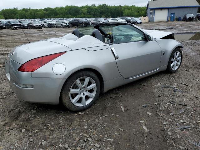 JN1AZ36A14T016601 - 2004 NISSAN 350Z ROADSTER SILVER photo 3