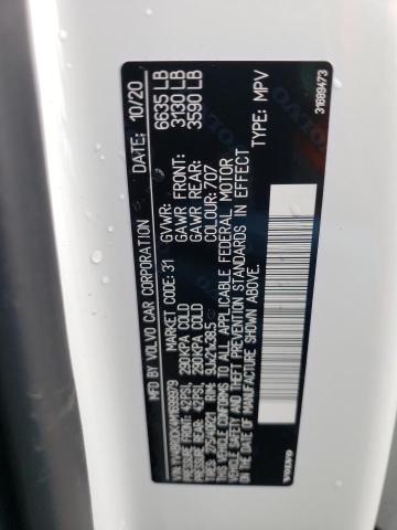 YV4BR0CK4M1699979 - 2021 VOLVO XC90 T8 RECHARGE INSCRIPTION EXPRESS WHITE photo 14