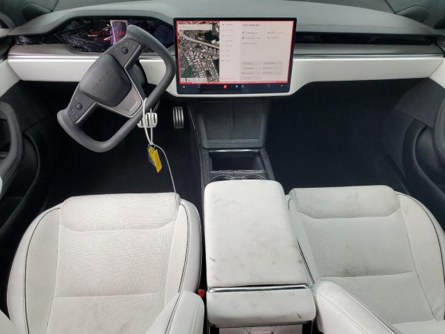 5YJSA1E60NF477416 - 2022 TESLA MODEL S Սպիտակ լուսանկար 8