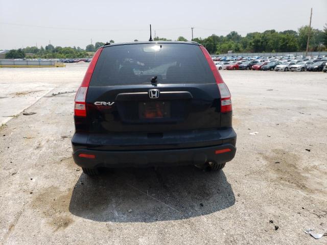 5J6RE48399L007825 - 2009 HONDA CR-V LX BLACK photo 6