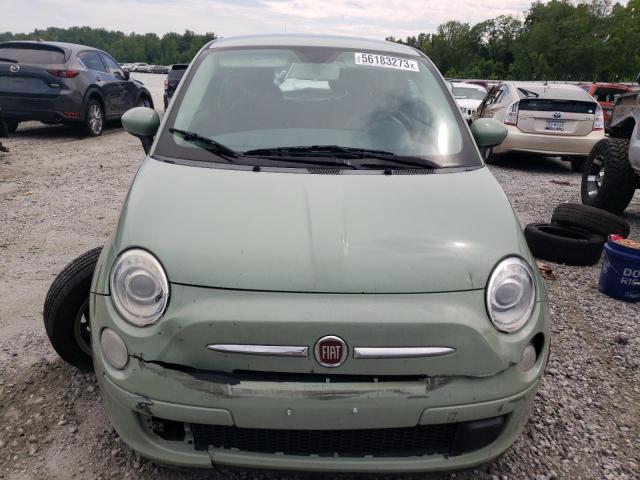 3C3CFFAR4CT369810 - 2012 FIAT 500 POP TURQUOISE photo 5