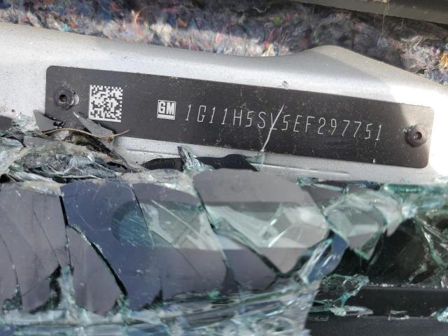 1G11H5SL5EF297751 - 2014 CHEVROLET MALIBU LTZ SILVER photo 12