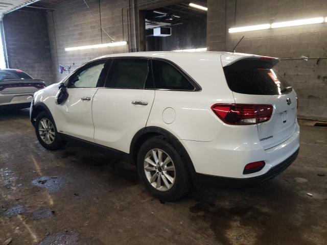 5XYPGDA39KG574118 - 2019 KIA SORENTO L WHITE photo 2