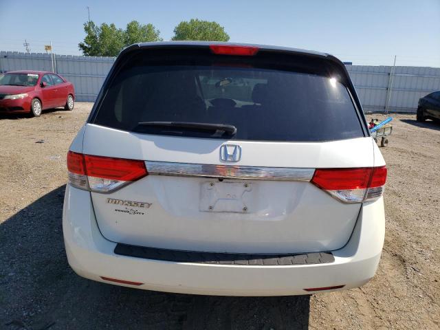 5FNRL5H46EB055175 - 2014 HONDA ODYSSEY EX WHITE photo 6