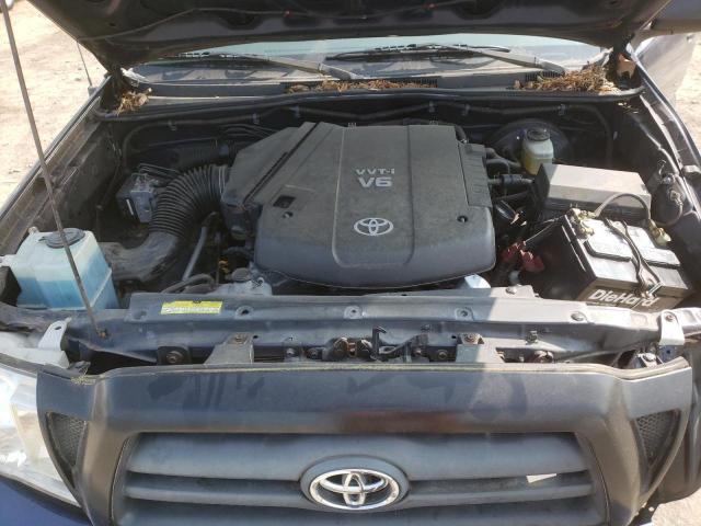 5TEJU62N46Z169502 - 2006 TOYOTA TACOMA DOUBLE CAB PRERUNNER BLUE photo 11